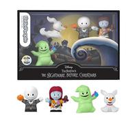 Fisher-Price Coffret Collector Little People 4 Figurines L’Étrange Noël De Monsieur Jack, Avec Jack Skellington Et Autres Personnages Inclus, À Collectionner, Jouet Enfant, Dès 8 Ans, HNW96