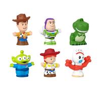 Fisher-Price Coffret de figurines Little People Toy Story de Disney · Pixar avec 6 personnages, à partir de 18 mois, JLM24