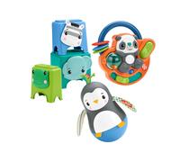 Fisher-price Kit De Jeu De Mains Avec Activités De Panda 6 Months Multicolor