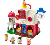 Fisher-Price Coffret Little People Les Animaux de la Ferme avec Lumières et musiques, en Anglais, Jouet d'Éveil Progressif, De 1 à 5 Ans, GLT78