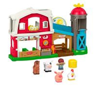 Fisher-Price Little People - La Ferme des Animaux. Jeu interactif avec apprentissage pour tout-petits et enfants de 1 à 5 ans. Édition en anglais, français, allemand, italien et néerlandais, JGX08