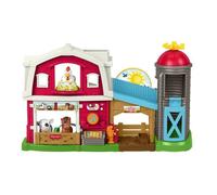 Fisher-Price Little People - La Ferme des Animaux. Jeu interactif avec apprentissage pour tout-petits et enfants de 1 à 5 ans. Édition en anglais, français, allemand, italien et néerlandais, JGX08