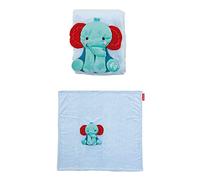 FISHER PRICE Couverture Super Douce pour Bébé Motif Éléphant