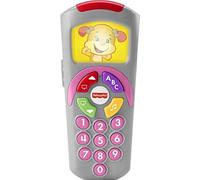 Fisher-Price DGB71 Jouet d'apprentissage du Rire pour bébé, télécommande Sis's avec Musique et lumières pour Enfants de 6 Mois et Plus, sans Couleur, n.a