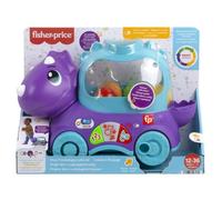 Fisher price dino jouant avec des boules de popping