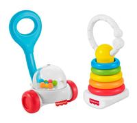 Fisher-Price Fisher-Price- Les Essentiels De Bébé-Lot De 2 Jouets Multicolore