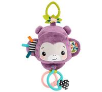 Fisher-Price Fisher-Price-Singe violet à emporter-peluche musicale à suspendre