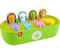 Fisher-Price Jouet bébé FP Pets Pop-up – motricité fine, activités et sons – dès 9 mois