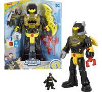 Fisher Price Friends Batman Dc Super Insider Et Exosuit Figurine Jaune Jaune One Size