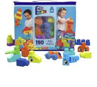Fisher Price GHHM96 Mega Blocs Sac De Construction Grand 150 Pièces