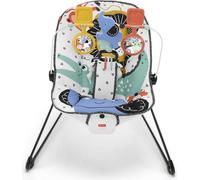 Fisher-Price GNR00 - base tragbare Wippe, mit beruhigenden Vibrationsen, Babyspielzeug für Babys ab der Geburt