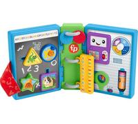 Fisher-Price GWT66 Laugh & Learn 123 Schoolbook, Electronic Activity Toy with Lights, Music, and Smart Stages Learning Content for Infants and Toddlers, Multicolor, 16.83 cm*5.08 cm*25.56 cm