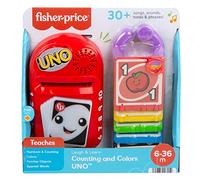 Fisher-Price HHG91 - Jeu éducatif pour bébé UNO - Jouet pour bébé - Version Allemande - Jouet éducatif électronique pour bébés et Enfants à partir de 6 Mois