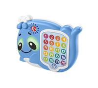 Fisher-Price HJR75 - BlinkiLinkis Quiz Whale, jouet éducatif interactif avec musique, lumières, mélodies et phrases, jouet pour bébé pour enfants de plus de 18 mois, multicolore