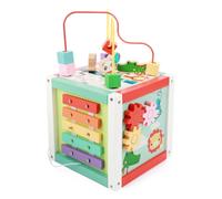 Fisher-Price - Holz-Aktivitätswürfel 5in1 Jeu Éducatif Tout Petit Ab 18 Mois