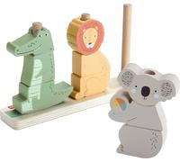 Fisher Price Hout Stapel Dieren