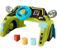 Fisher-Price Jouet d'apprentissage pour bébé et tout-petit - Rire et apprendre à s'asseoir et à diriger - Centre d'activités de voiture avec étapes intelligentes - Pour enfants de 6 mois et plus