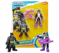 Fisher-Price Imaginext Batman et Huntress DC Super Friends Toy Playset Figurines d'action