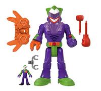 Fisher-Price Imaginext Coffret DC Super Friends avec 1 Figurine Le Joker dans Son Robot Rir, Robot de (30 cm) avec lumières et Sons, Jouet Enfant, Dès 3 Ans, HKN47
