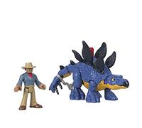Fisher-Price Imaginext Coffret Figurines Stégosaure Mobile et Le Dr Grant, avec Disque d’Activation du Dinosaure, à collectioner, Jouet Enfant, De 3 à 8 Ans, GVV64