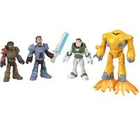 Fisher-Price Coffret Imaginext HGT27 - 4 figurines Buzz l'Éclair & Patrouille ZAP - Dès 3 ans