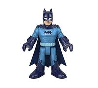Fisher-Price Imaginext - DC Super Friends Batman Défendeur XL Bleu - Grande Figurine Batman Articulée avec Cape de Super-Héros - 25 cm - Cadeau dès 3 Ans, HFD50 Multicolore