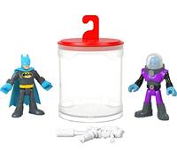 Fisher-Price Imaginext DC Super Friends Batman Toys, ensemble de figurines changeurs de couleur, Batman et Mr. Freeze pour enfants d'âge préscolaire à partir de 3 ans