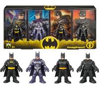 Fisher-Price Imaginext DC Super Friends Batman Toys Kit commémoratif 85e anniversaire avec style film pour les fans à partir de 3 ans
