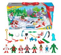 Fisher-Price Imaginext DC Super Friends Calendrier de l'Avent Jouet de No l avec 24 figurines et accessoires pour enfants d' ge pr scolaire de 3
