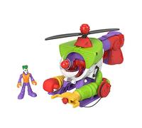 Fisher-Price Imaginext DC Super Friends Le Joker Robocoptère (25 Cm), Hélicoptère Robot 2 en 1 avec Figurine Le Joker, DC Super-Villain, Jouet Enfant, De 3 À 8 Ans, HLX13