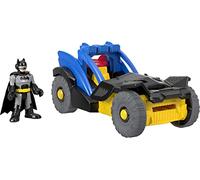 Fisher-Price Imaginext DC Super Friends Voiture de Rallye, munitions et Mini-Figurine Batman incluses, Jouet pour Enfant dès 3 Ans, GKJ25, Multicolore
