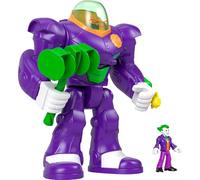 Fisher Price Imaginext Dc Super Friends Joker Hammer Mech Figure Violet Enfants
