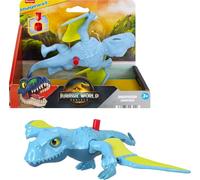 Fisher-Price Imaginext Figurine dinosaure Jurassic World | Figurine d'attaque de dinosaure avec mouvement des ailes activé par les enfants, environ 19 cm