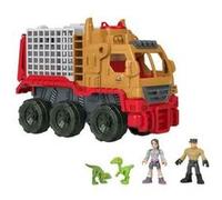 Fisher-Price Imaginext - Jurassic World La Colo du Cretace, Camion de Capture et Yaz - Figurine Dinosaure - Des 3 ans NA G