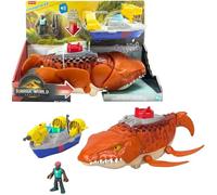Fisher-Price Imaginext Mosasaure Attaque Aquatique Jurassic World Avec Sons Et Mouvements.