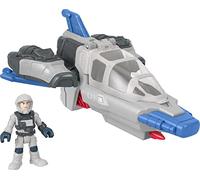 Fisher-Price Imaginext Vaisseau Spatial Hyperspeed Explorer et Figurine articulée Buzz l’Éclair, Propulseurs et Les Ailes Mobiles, Jouet Enfant, à Collectionner, Dès 3 Ans, HGT32
