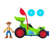 Fisher-Price Imaginext -Woody et sa Voiture de Course- Coffret avec projectiles