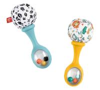 Fisher-Price Jouet d'éveil Mes Premiers Maracas HMF34 - 2 hochets dès 3 mois