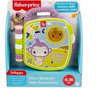 Fisher-Price JFN06 Le Livre Des Chansons Du Petit Singe Violet