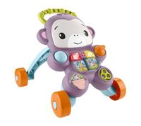 Fisher-Price Jouet d’éveil Mon Trotteur Singe Violet avec Musique, lumières et activités à partir de 6 Mois, JGW90
