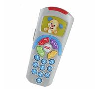 Fisher-Price Jouet D’Éveil Musical La Télécommande De Puppy Rires & Éveil, Stimulation Vue, Ouïe Et Motricité Fine, Jouet Enfant, A Partir De 6 Mois, Version: Espagnol, DLD35
