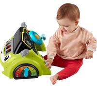 Fisher-Price Jouet d'apprentissage pour bébé et tout-petit - Rire et apprendre à s'asseoir et à diriger - Centre d'activités de voiture avec étapes intelligentes - Pour enfants de 6 mois et plus