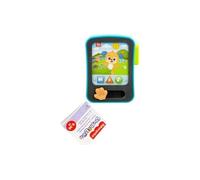 Fisher-Price - Jouet d'éveil Lecteur d'histoires Puppy musique & lumières, 6 mois, multilingue JFK28