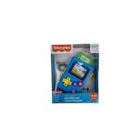 Fisher-Price Jouet éducatif Ma Première Console de Jeu Rires et Éveil avec Musique et lumières pour Nouveau-nés et bébés à partir de 6 Mois, Version Greque (Grecque)