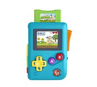Fisher-Price Jouet éducatif Ma Première Console de Jeu Rires et Éveil avec Musique et lumières pour Nouveau-nés et bébés, Version: Anglais, UK; Italien; Portuguese; Espagnol, Castillan, HHX12