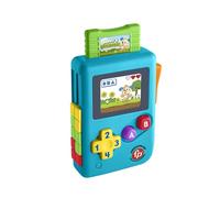Fisher-Price Jouet éducatif Ma Première Console de Jeu Rires et Éveil avec Musique et lumières pour Nouveau-nés et bébés à partir de 6 Mois, Version française, HXB59
