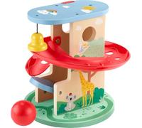 Fisher-Price Jouet en bois pour bébé - Cabane dans les arbres - 2 pièces - Activité en bois pour le développement des nourrissons et des tout-petits à partir de 9 mois