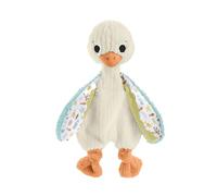 Fisher-Price Jouet Éveil Peluche Mon Oie Câline Sens’Imals À Câliner, Avec Effets Sonores, Stimulation Toucher Et Ouïe, Lavable Machine, Jouet Bébé, Nouveau-Né, HRB16
