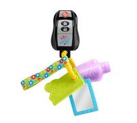Fisher-Price Jouet Musical Rires Et Éveil Mes Premières Clés D’Activité Avec Jouet Dentition Et Miroir, 4 Activités, Version: Anglais, UK; Italien; Portuguese; Espagnol, Castillan, HWY38