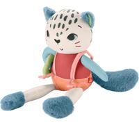 Fisher-Price Jouet Uncialéopard des Neiges Peluche, Doux, 95% De Plastiques Recy